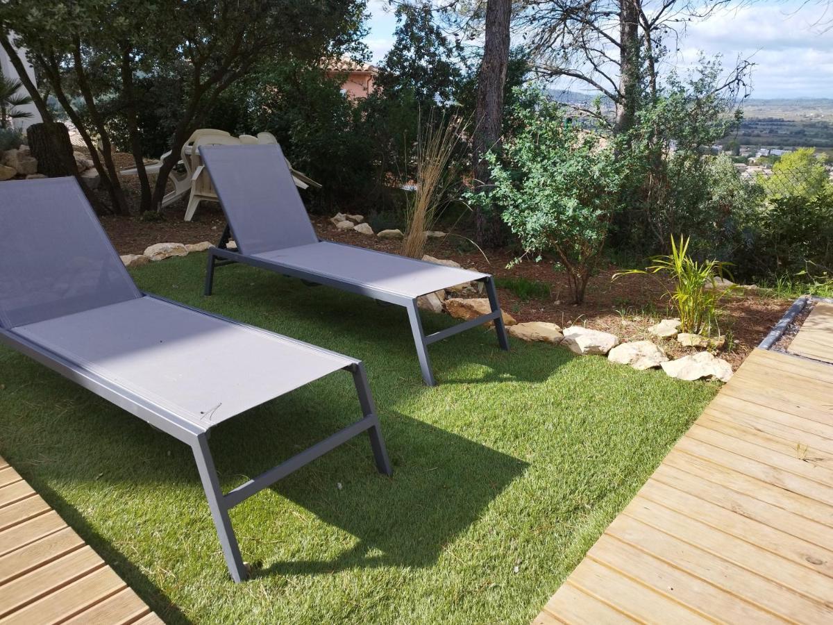 Studio Du Roc Des Garrigues Langlade Exterior photo